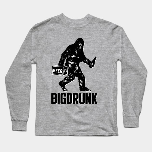 BIG DRUNK Long Sleeve T-Shirt by thedeuce